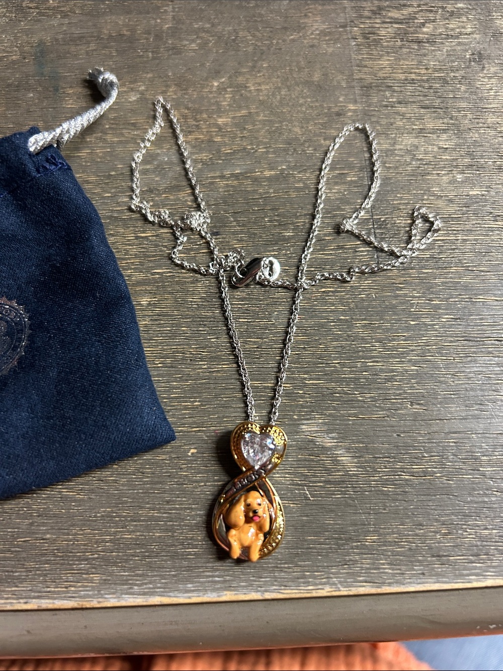 Bradford Exchange Always in My Heart Cocker Spaniel Necklace